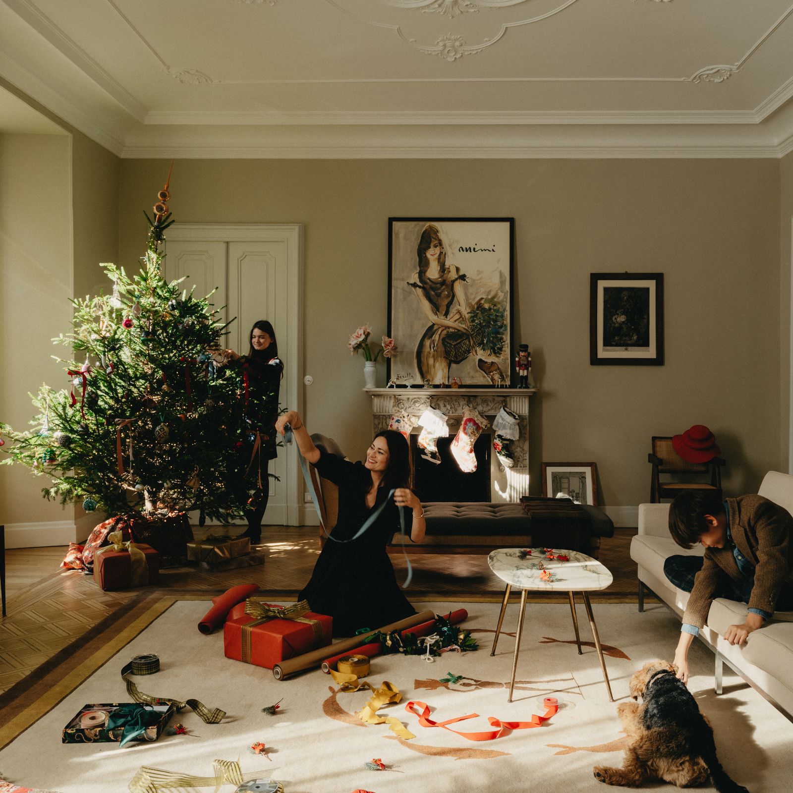 Celebrating Christmas with Mimi Thorisson at home in Turin