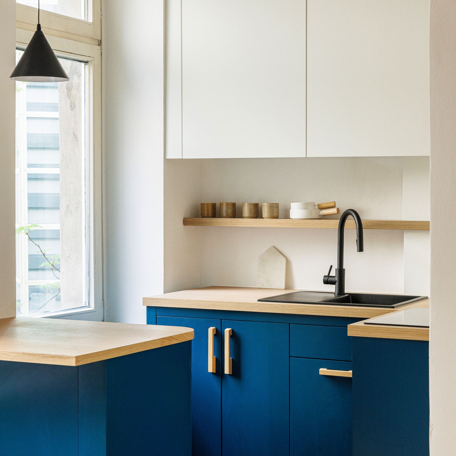 A tiny apartment in Berlin that is a lesson in small-space design