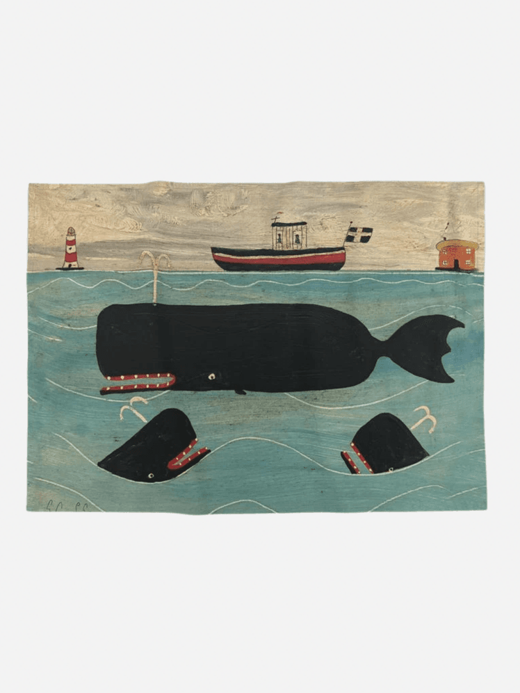 Image may contain Art Painting Home Decor Boat Transportation and Vehicle